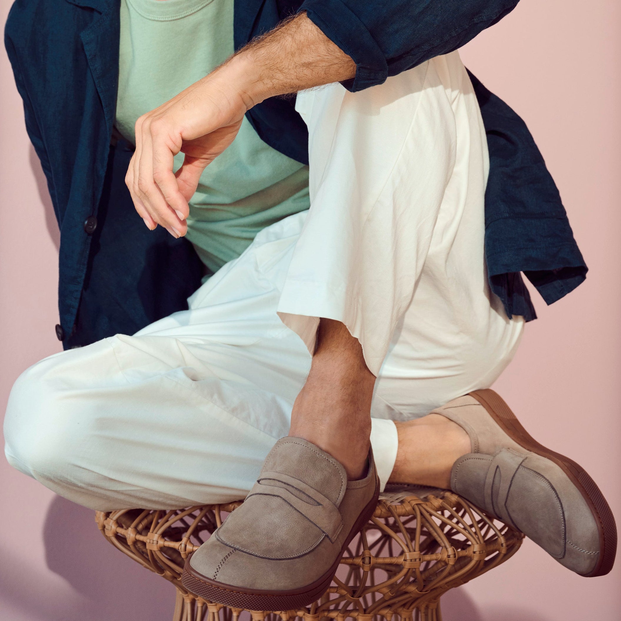 Mocassin Homme James Caramel