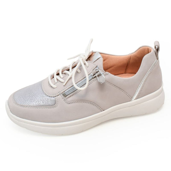 Chaussure à lacets Femme Kalys Gris clair Chaussure à lacets Femme Kalys Gris clair
