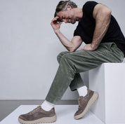 Chaussure à lacets Homme Quinn Taupe