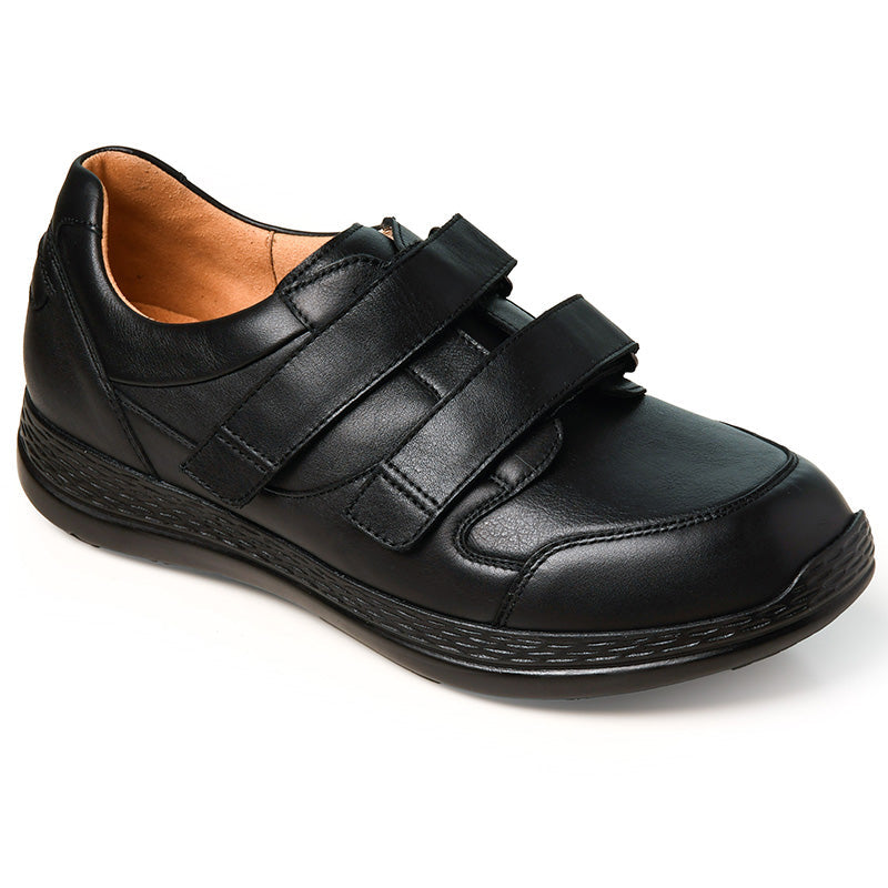 Chaussure à scratch Homme Léo Noir – JB Rodde