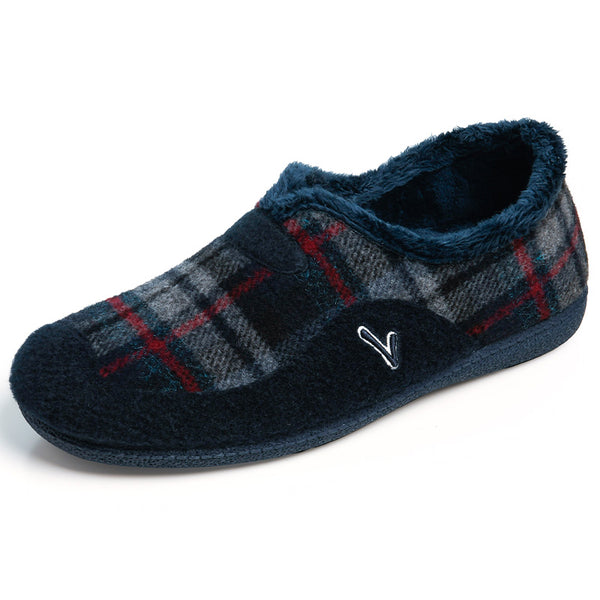 Chausson Homme Benno Bleu marine Chausson Homme Benno Bleu marine