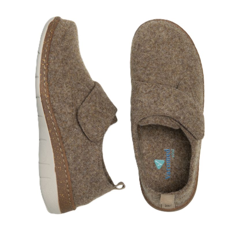 Chausson Femme Wenke Marron