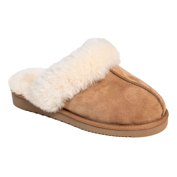 Chausson Femme Luge Marron Chausson Femme Luge Marron