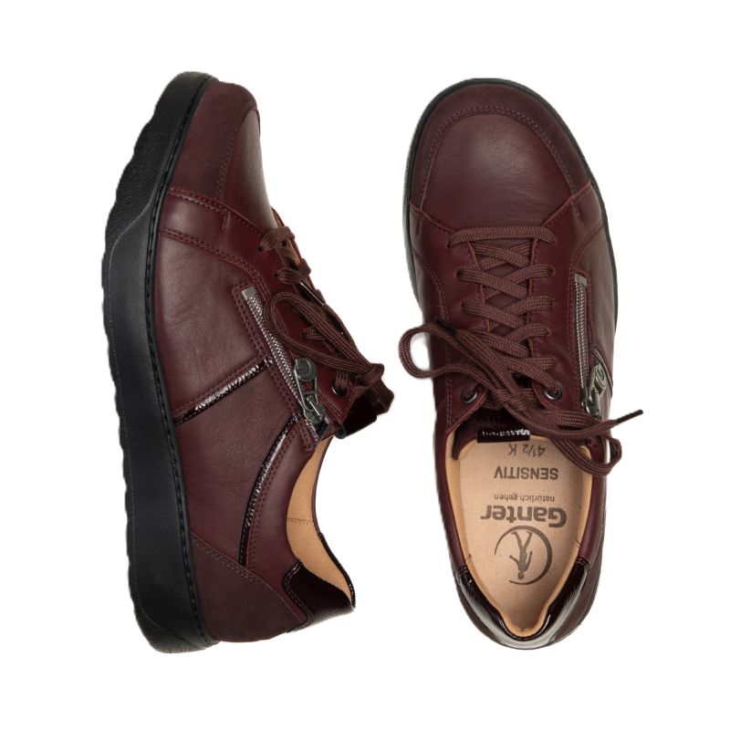 Chaussure à lacets Femme Kelly Bordeaux