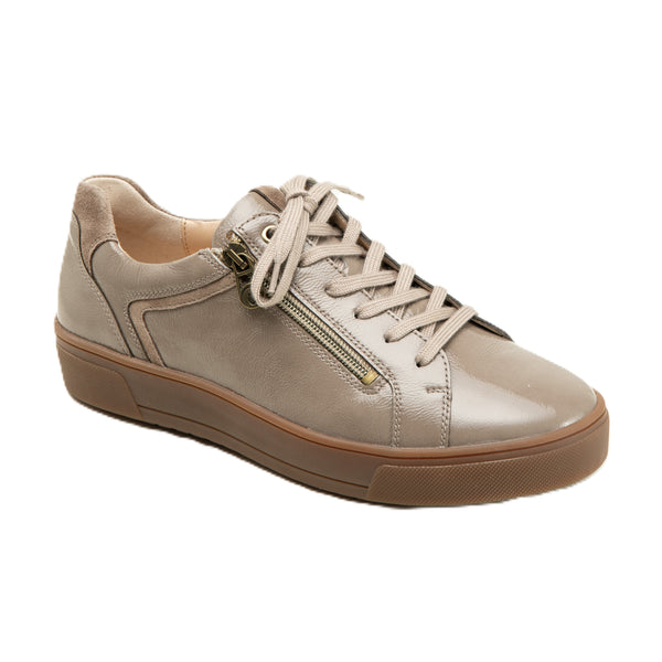Chaussure à lacets Femme Helene Taupe verni Chaussure à lacets Femme Helene Taupe verni