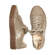 Chaussure à lacets Femme Helene Taupe verni