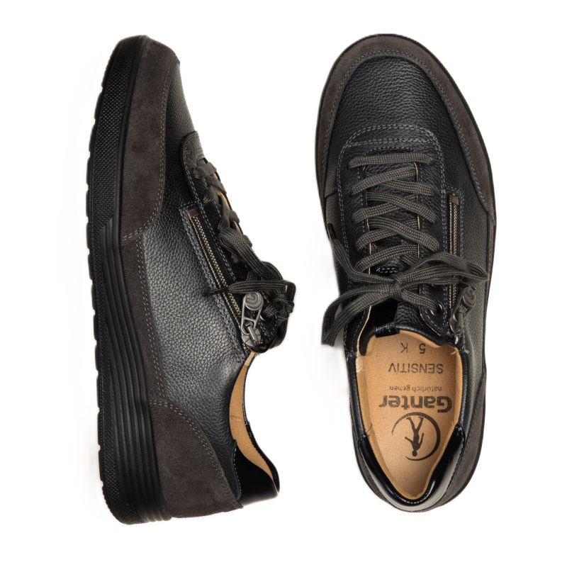 Chaussure à lacets Femme Kenza Gris foncé