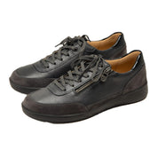 Chaussure à lacets Femme Kenza Gris foncé