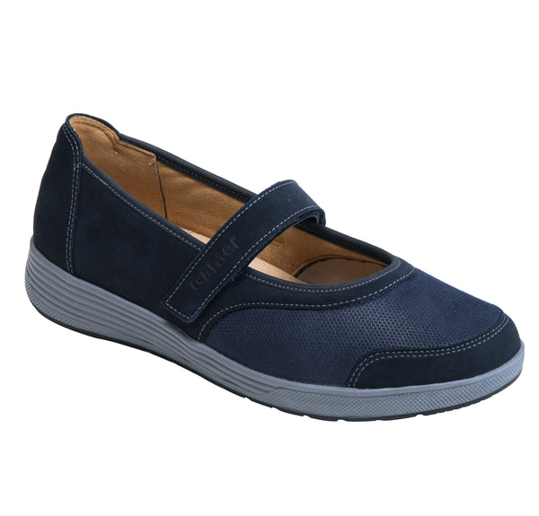 Mocassin Femme Rosie Bleu foncé Mocassin Femme Rosie Bleu foncé