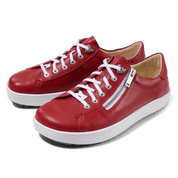 Chaussure à lacets Femme Margot Rouge