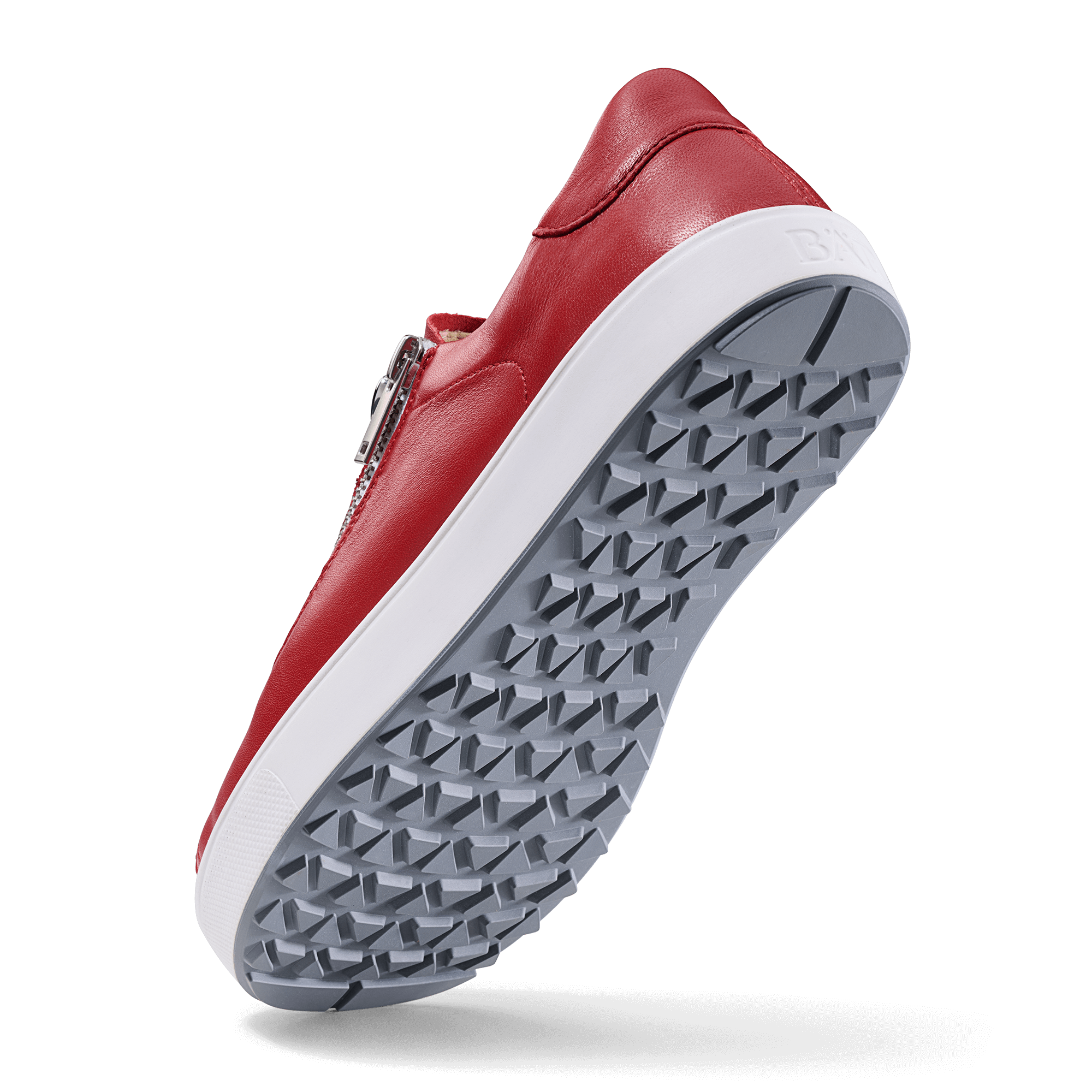 Chaussure à lacets Femme Margot Rouge