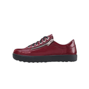 Chaussure à lacets Femme Margot Bordeaux verni