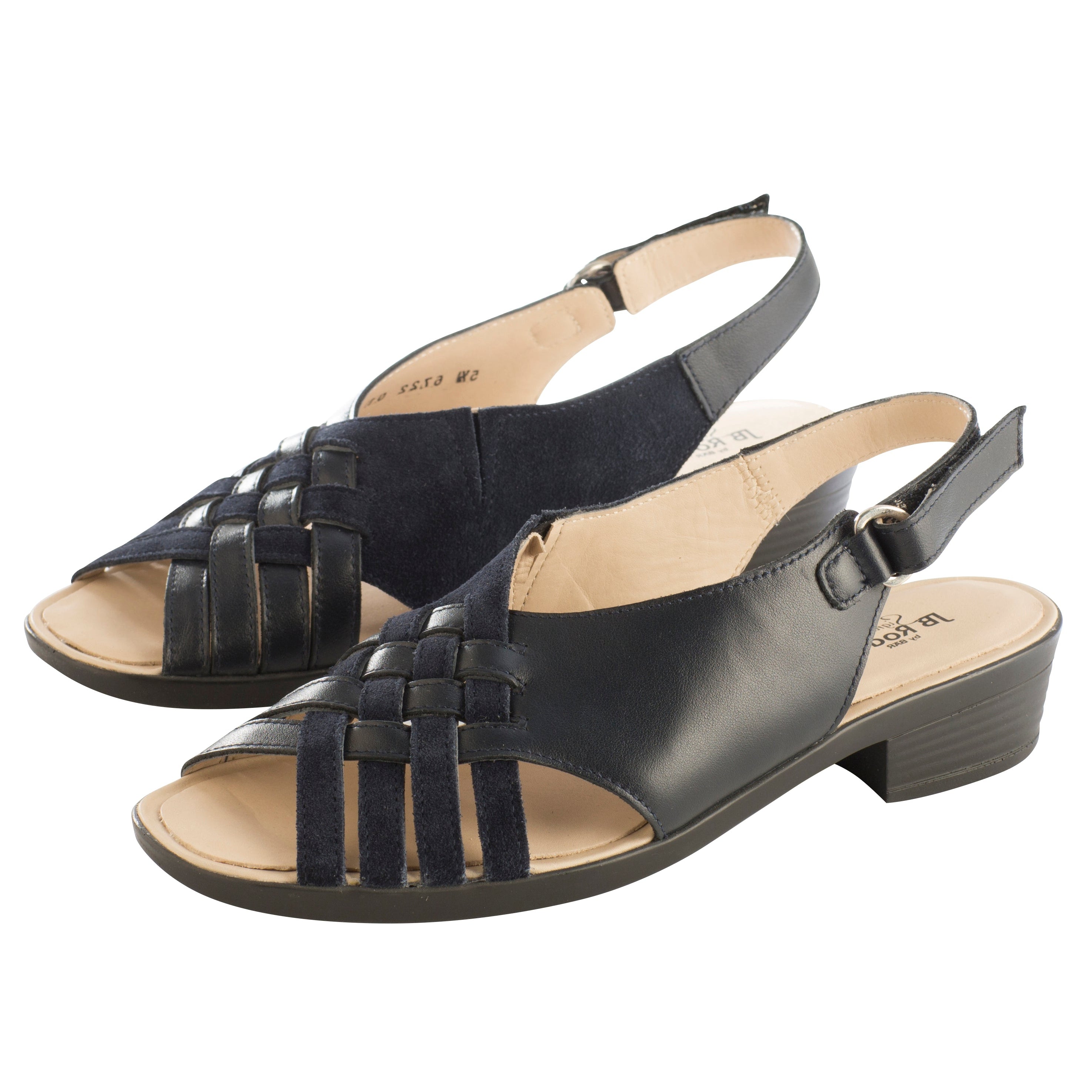 Sandale Femme Achley Bleu marine