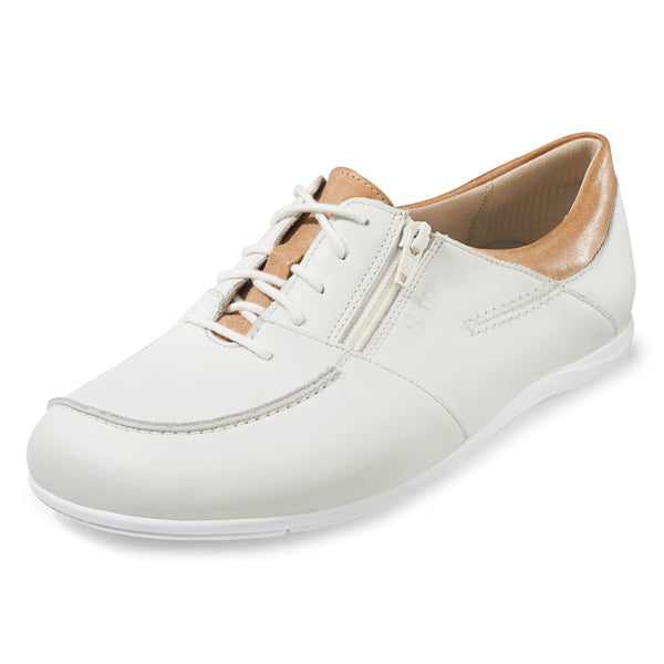 Chaussure à lacets Femme Jolanda Blanc-Brun Chaussure à lacets Femme Jolanda Blanc-Brun