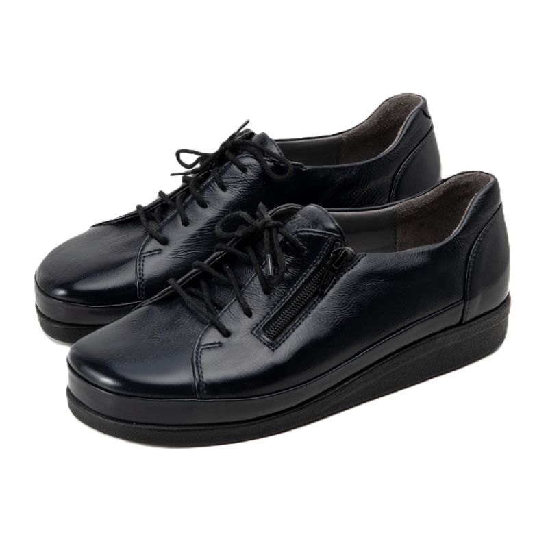 Chaussure à lacets Femme Sofia Bleu marine