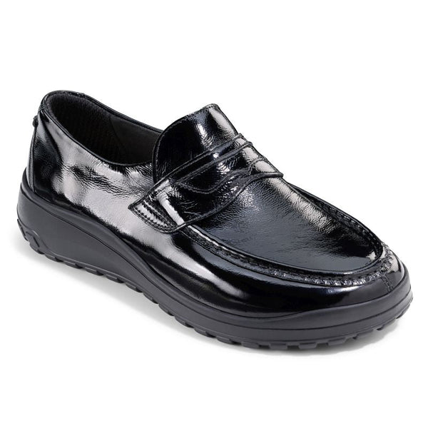 Mocassin Femme Nola Noir verni Mocassin Femme Nola Noir verni