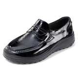 Mocassin Femme Nola Noir verni