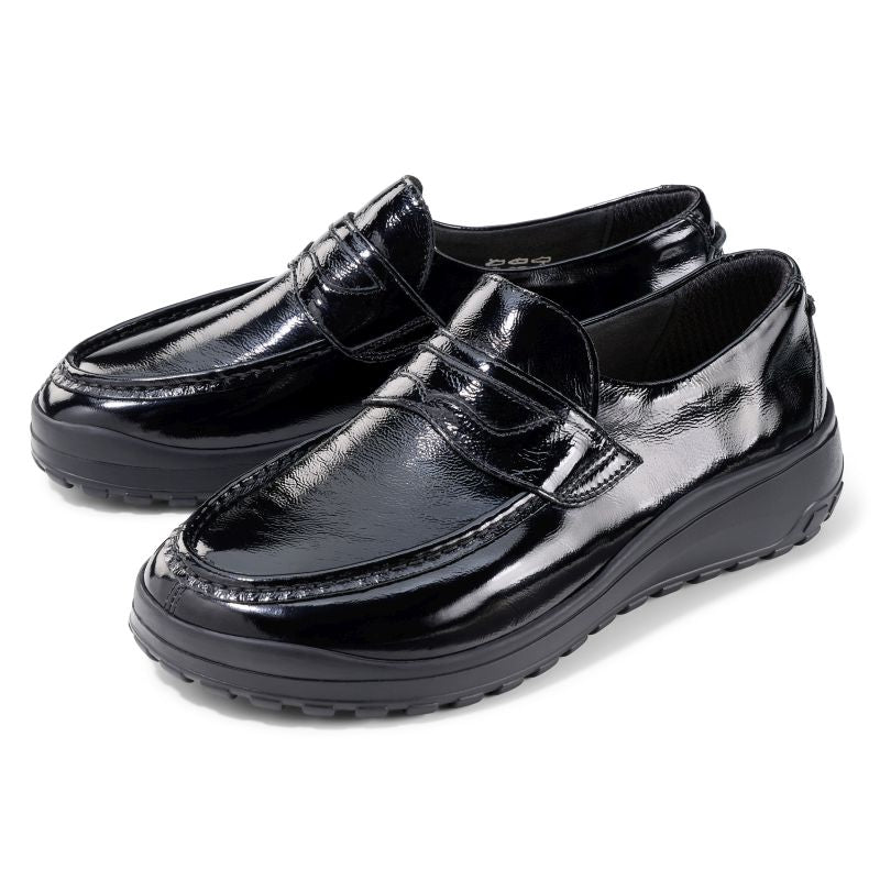 Mocassin Femme Nola Noir verni