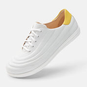 Basket Femme Harper Blanc-Citron