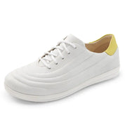 Basket Femme Harper Blanc-Citron