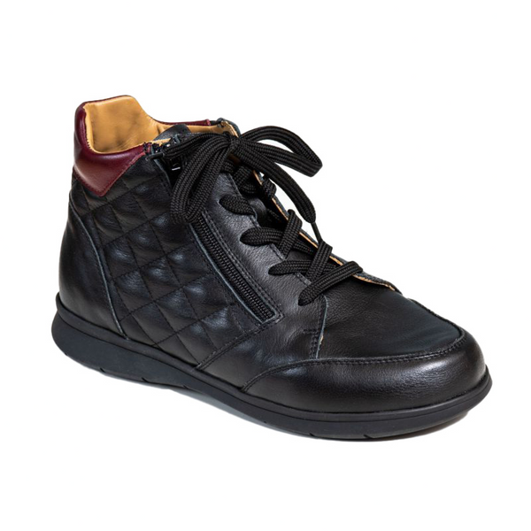 Bottine Femme Bertille Noir-Bordeaux Bottine Femme Bertille Noir-Bordeaux