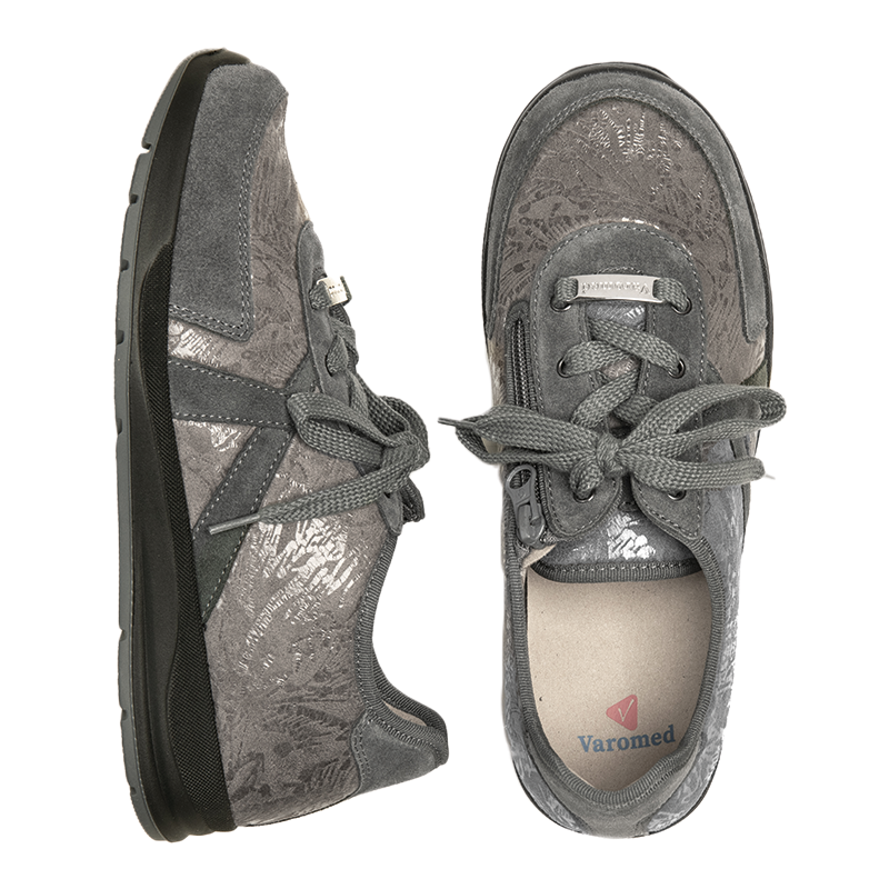 Chaussure à lacets Femme Kioto Gris