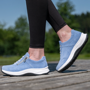 Chaussure à lacets Femme Fly gris