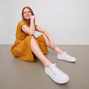 Chaussure à lacets Femme Margot Bordeaux verni