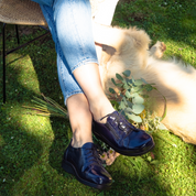 Chaussure à lacets Femme Sofia Bleu marine