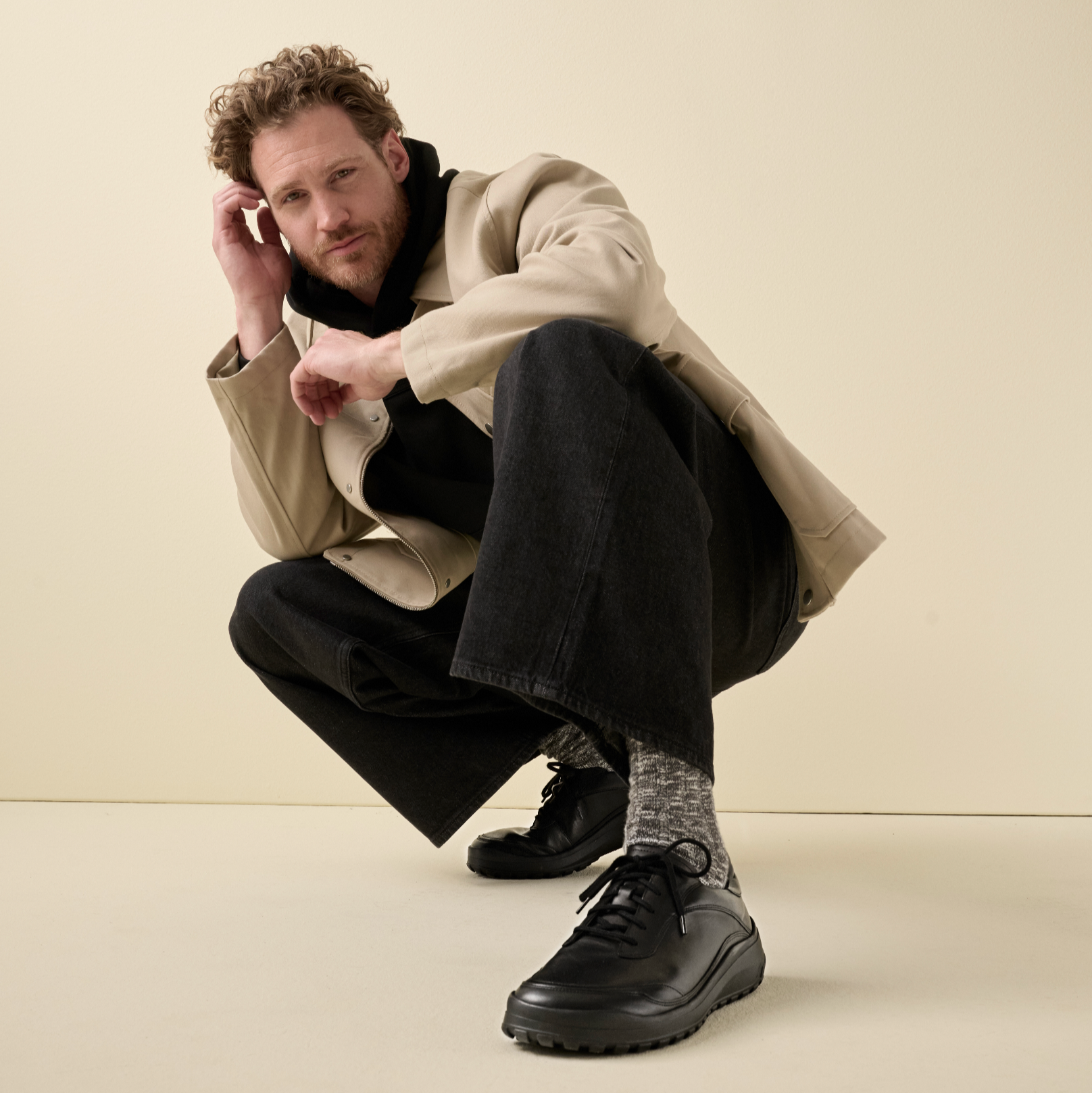 Chaussure à lacets Homme Quinn Bleu foncé