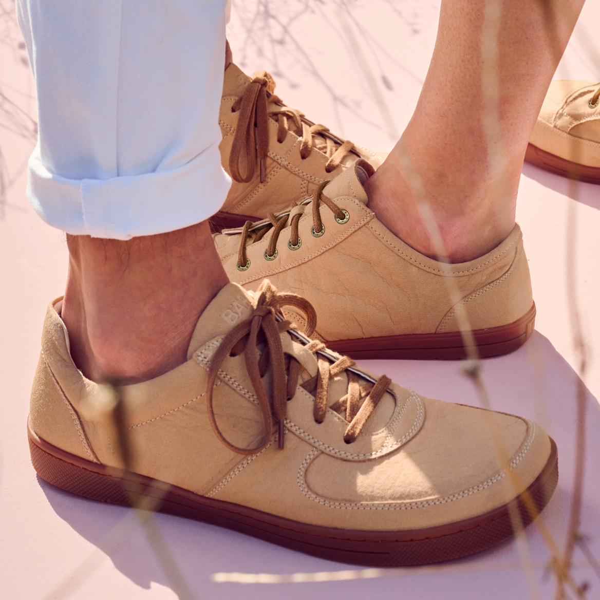 Chaussure à lacets Homme Oleander Beige