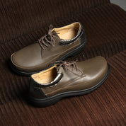 Chaussure à lacets Femme Dune Marron