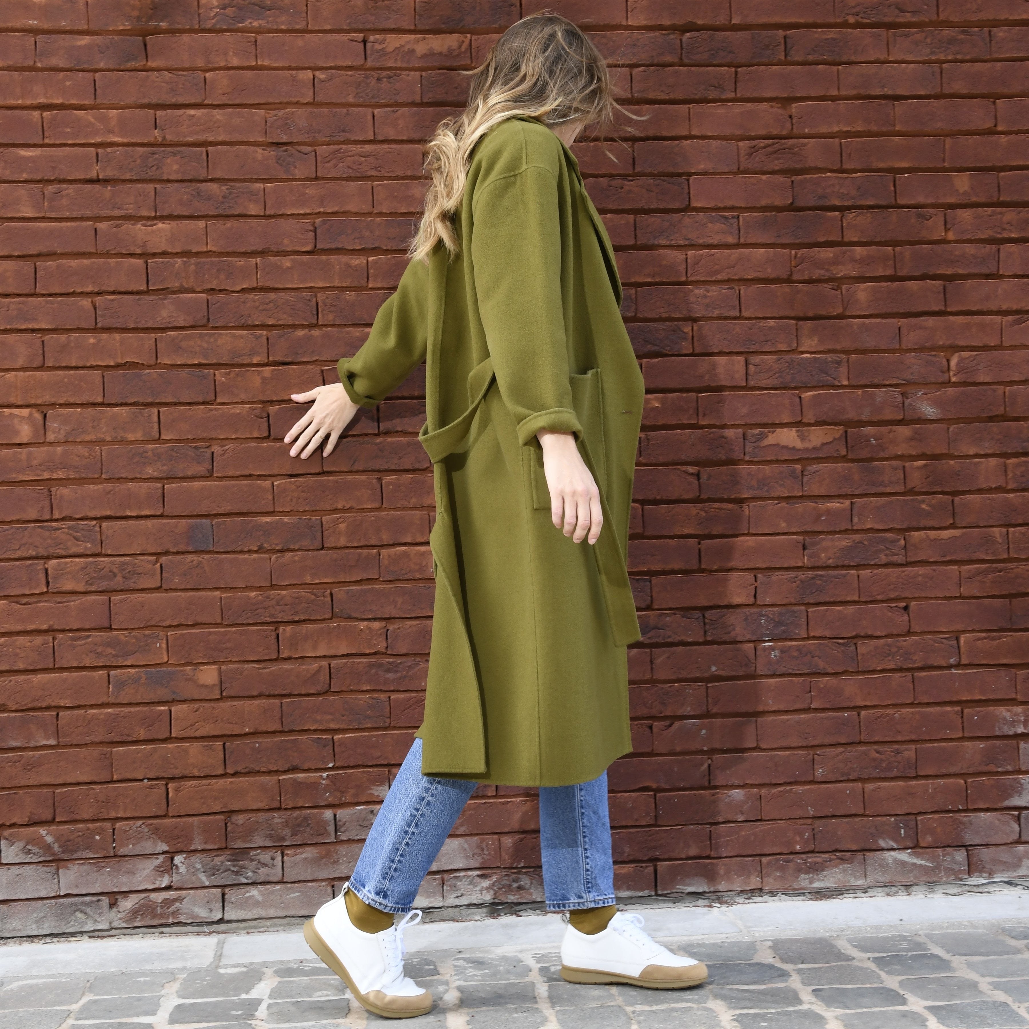 Basket Femme Myrtille Blanc-Beige