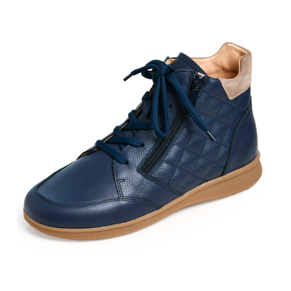 Bottine Femme Bertille Bleu-Gris Bottine Femme Bertille Bleu-Gris