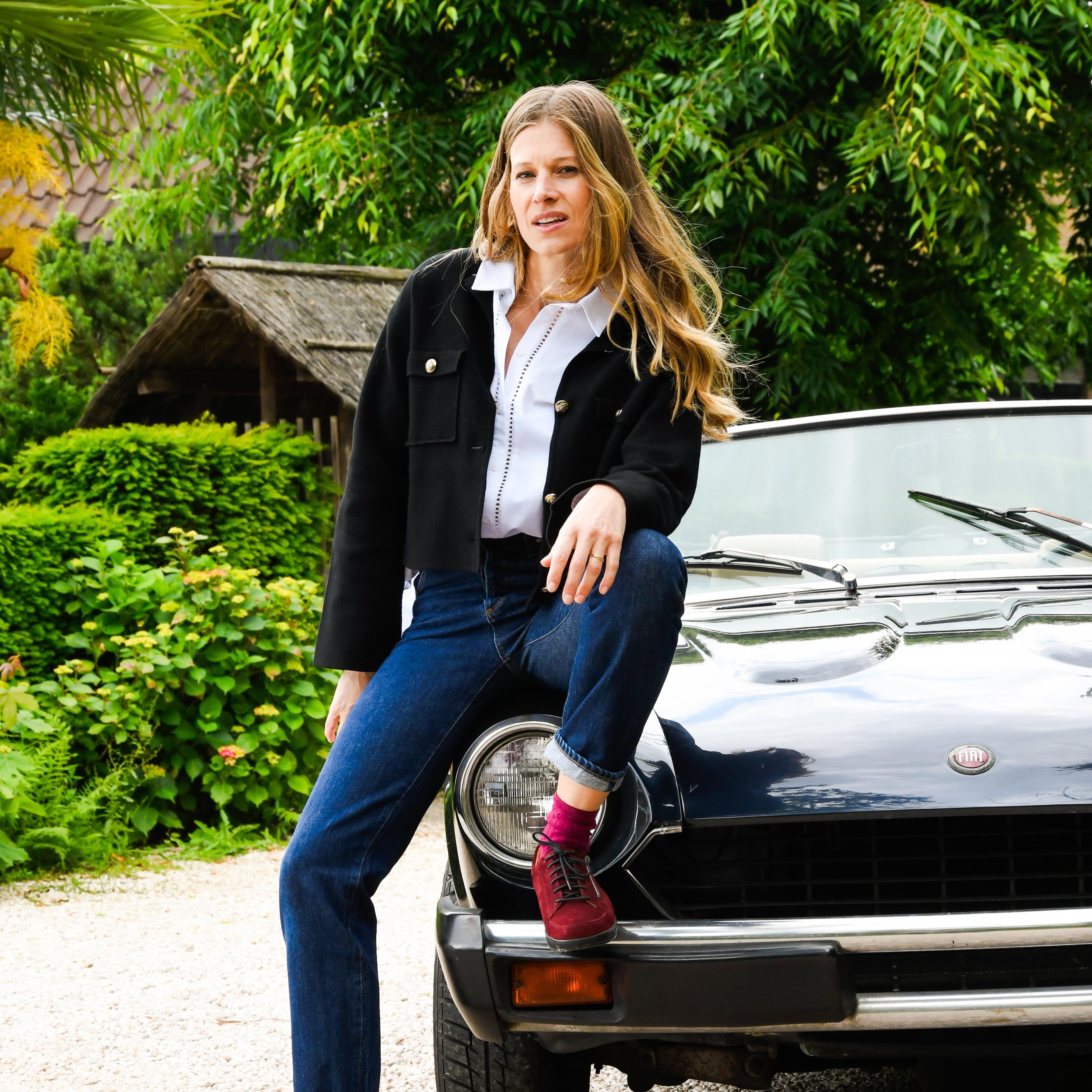 Basket Femme Klarisse Bleu marine