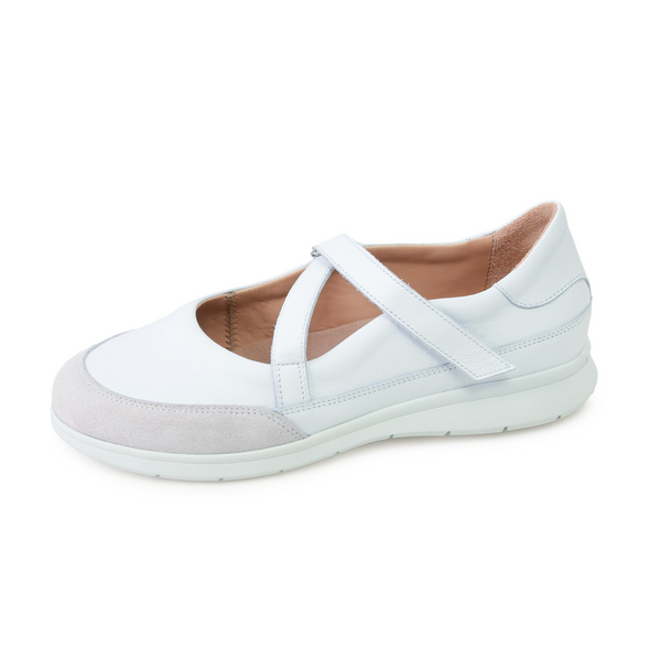 Ballerine Femme Mélodie Blanc Ballerine Femme Mélodie Blanc