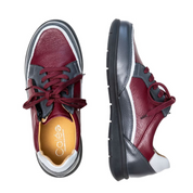 Basket Femme Marie Noir-Bordeaux-Gris