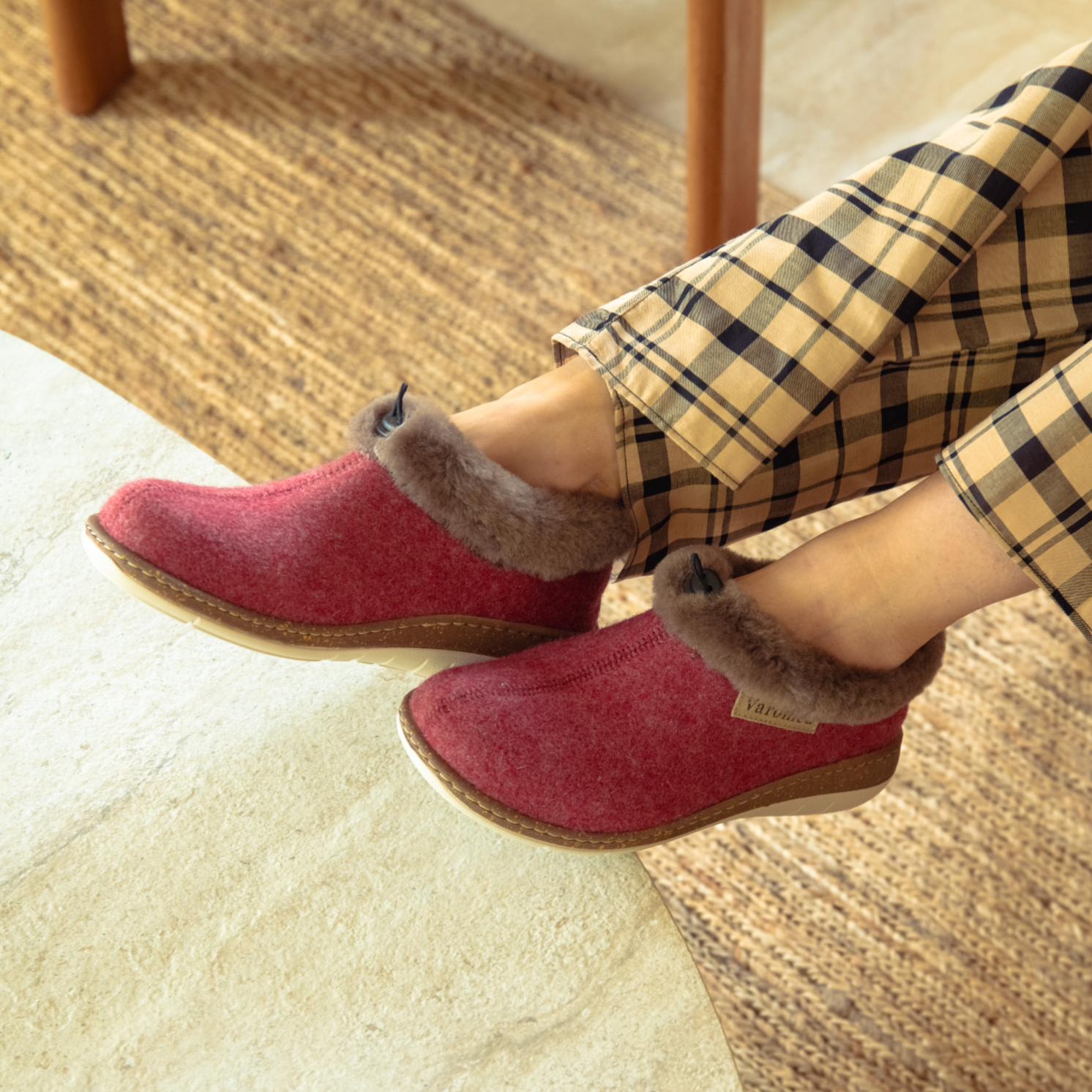 Chausson Femme Cleo Rose