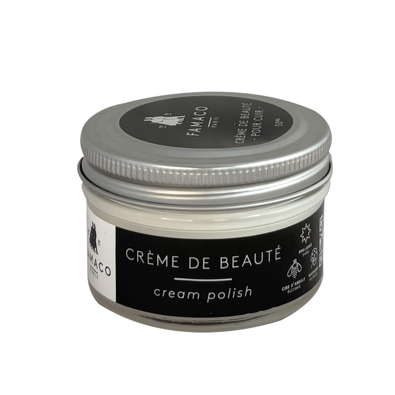 Crème de soin pour cuirs lisses