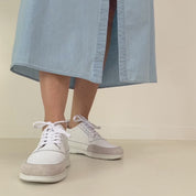 Basket Femme Myrtille Blanc