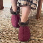 Chausson Femme Cleo Rose