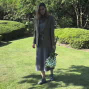 Chaussure à lacets Femme Kioto Gris