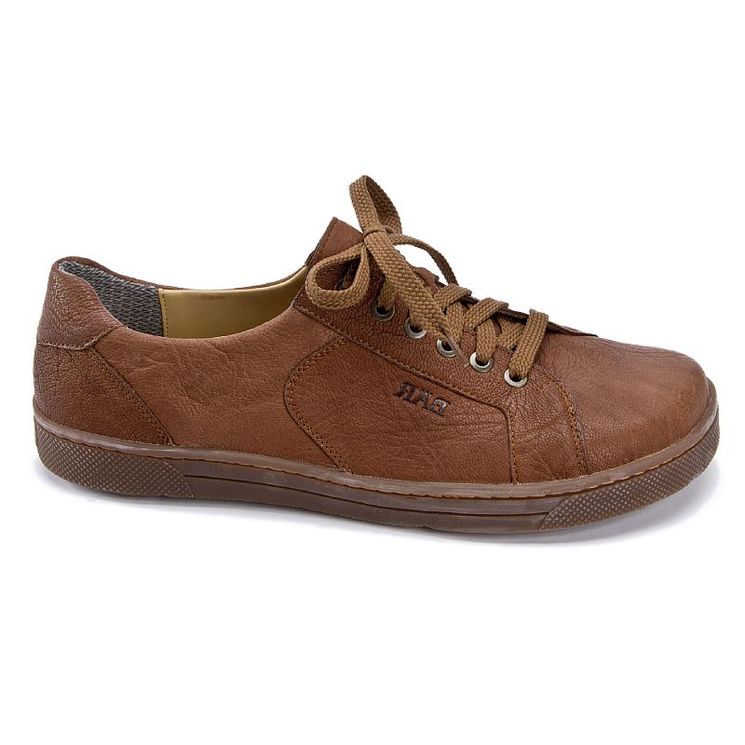 ROADRUNNER BRUN - Chaussures confort à lacets en cuir rare 12