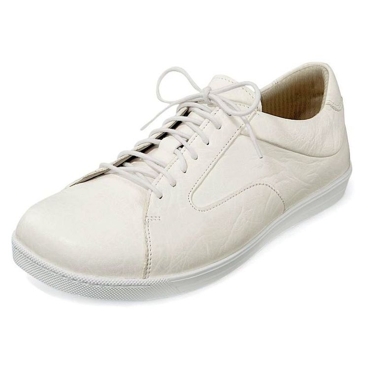 MONFERRATA BLANC - Chaussures à lacets de confort en cuir rare 8
