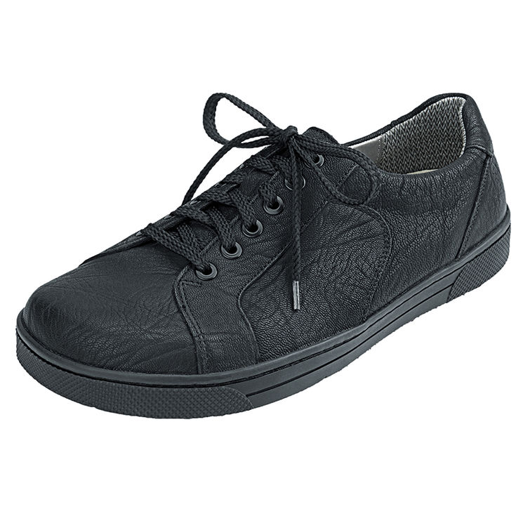 ROADRUNNER NOIR - Chaussures confort à lacets en cuir rare 12.5
