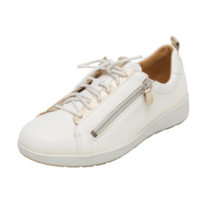 KAOLA BLANC - Chaussures confort à lacets pour Femme 6.5