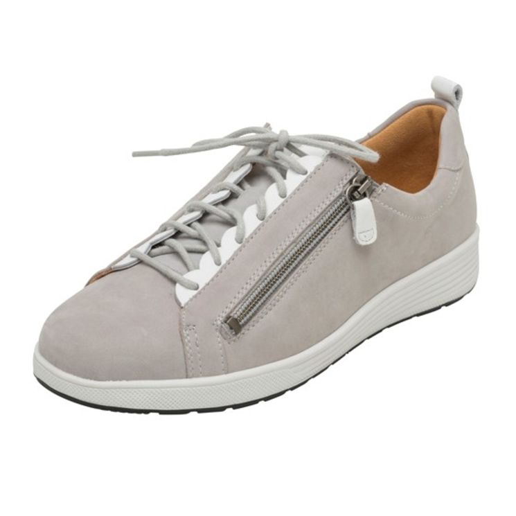 KAOLA GRIS - Chaussures confort à lacets pour Femme 7