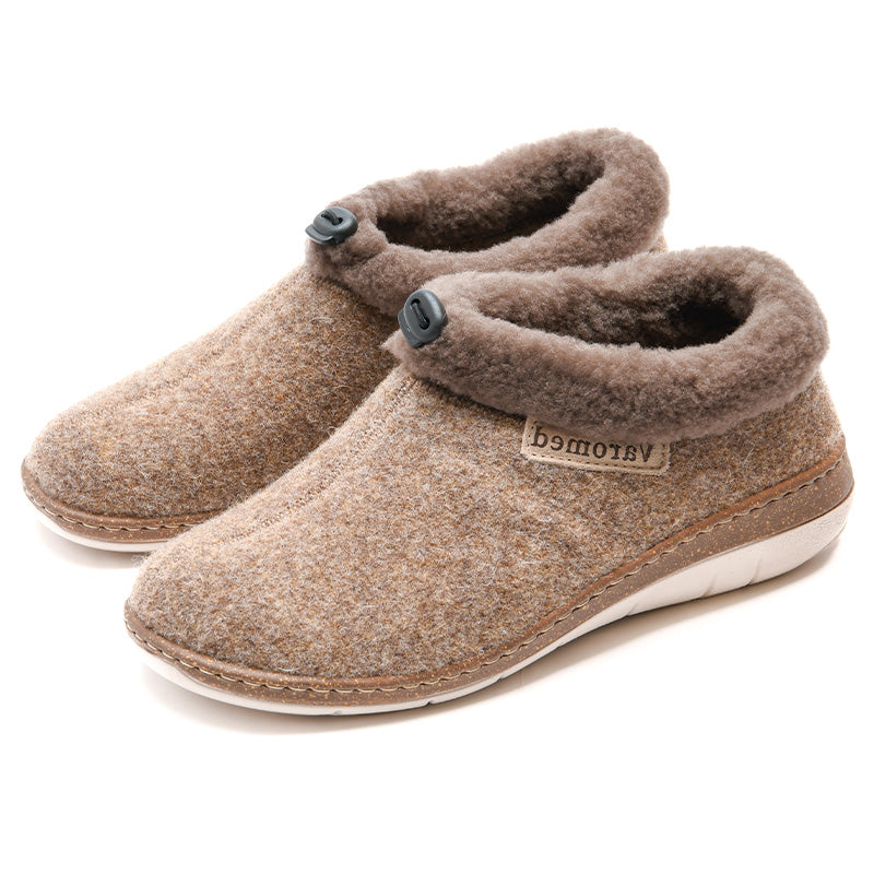 Chausson Femme Cleo Brun