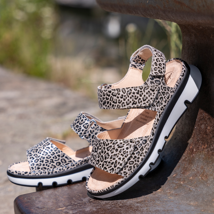 Sandale Femme Gianna Leopard