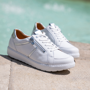 Chaussure à lacets Femme Kelly Blanc